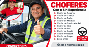 🚛 Se Buscan Conductores: Conoce los Requisitos para Trabajar como Chofer